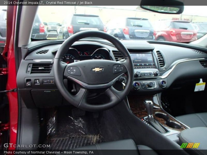 Crystal Red Tintcoat / Jet Black 2014 Chevrolet Impala LT
