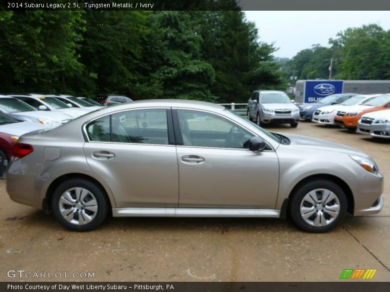 Tungsten Metallic / Ivory 2014 Subaru Legacy 2.5i