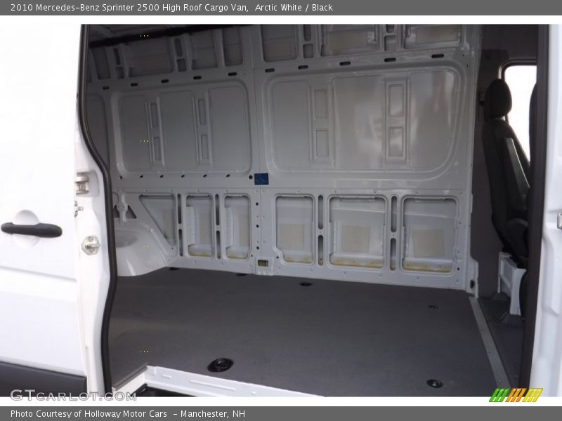 Arctic White / Black 2010 Mercedes-Benz Sprinter 2500 High Roof Cargo Van