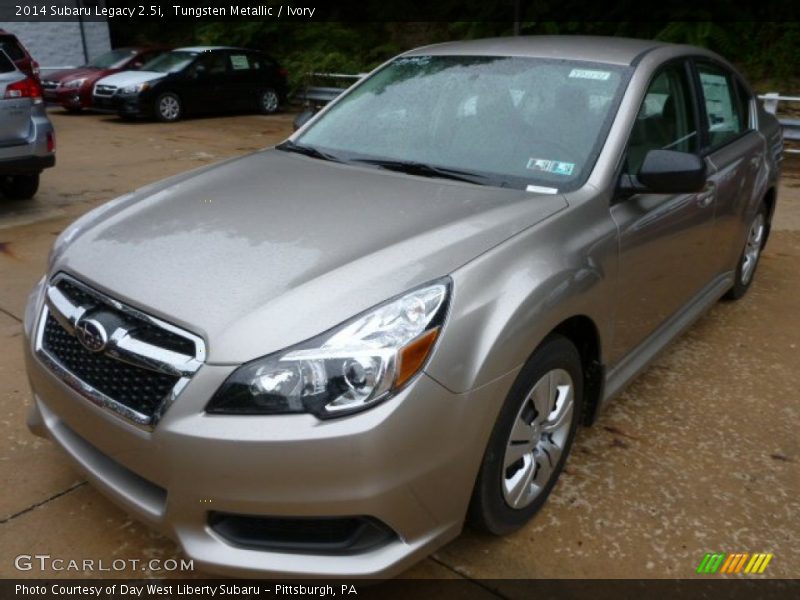 Tungsten Metallic / Ivory 2014 Subaru Legacy 2.5i