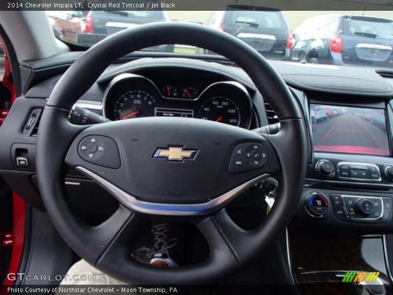 Crystal Red Tintcoat / Jet Black 2014 Chevrolet Impala LT