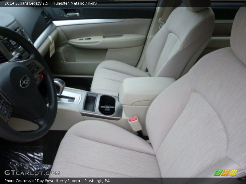 Tungsten Metallic / Ivory 2014 Subaru Legacy 2.5i
