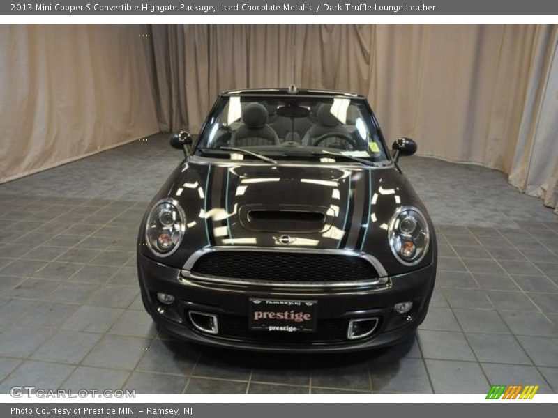 Iced Chocolate Metallic / Dark Truffle Lounge Leather 2013 Mini Cooper S Convertible Highgate Package