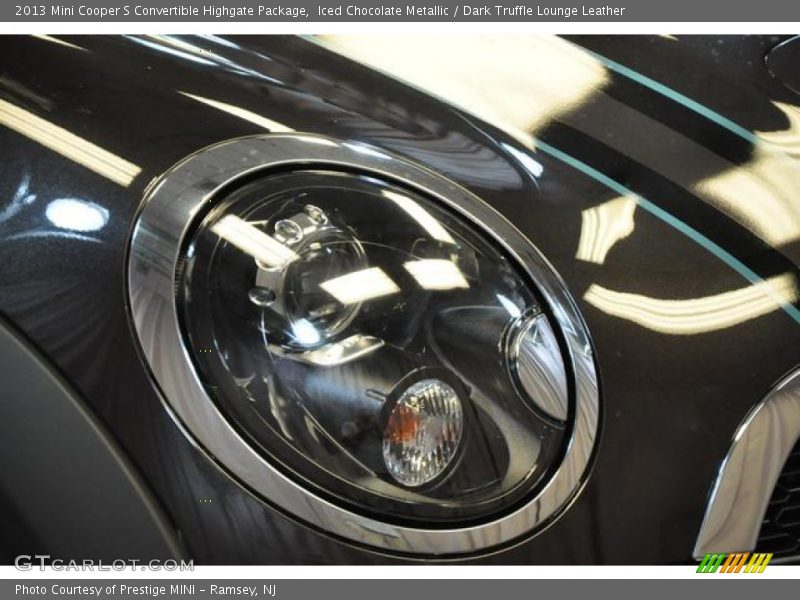 Iced Chocolate Metallic / Dark Truffle Lounge Leather 2013 Mini Cooper S Convertible Highgate Package