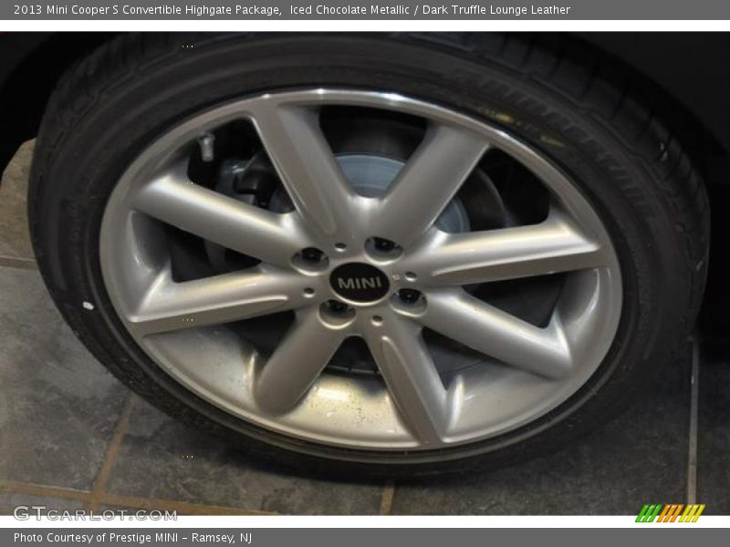 Iced Chocolate Metallic / Dark Truffle Lounge Leather 2013 Mini Cooper S Convertible Highgate Package