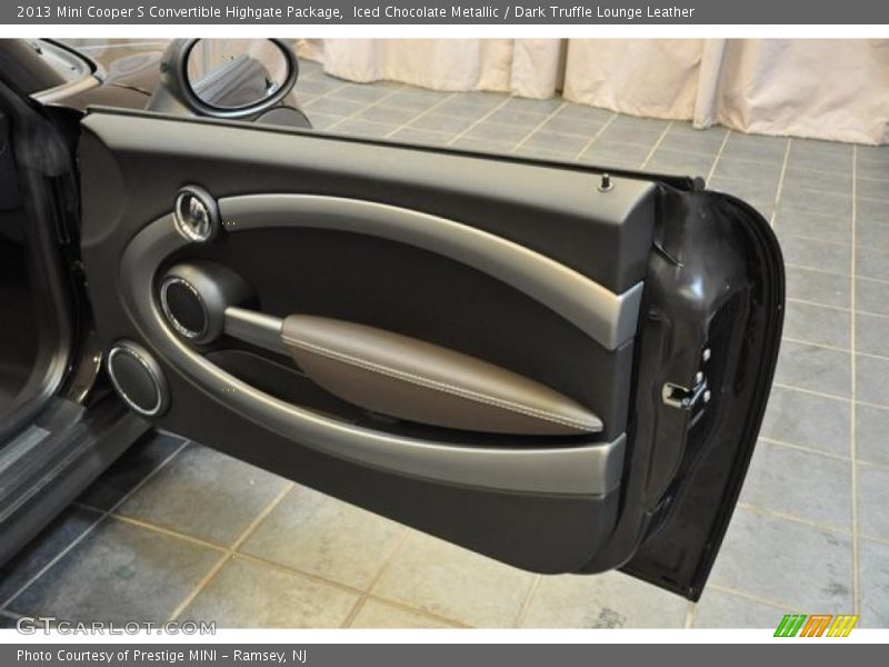 Iced Chocolate Metallic / Dark Truffle Lounge Leather 2013 Mini Cooper S Convertible Highgate Package