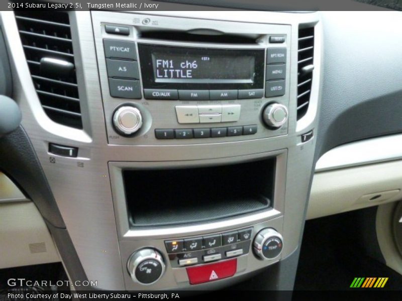 Tungsten Metallic / Ivory 2014 Subaru Legacy 2.5i