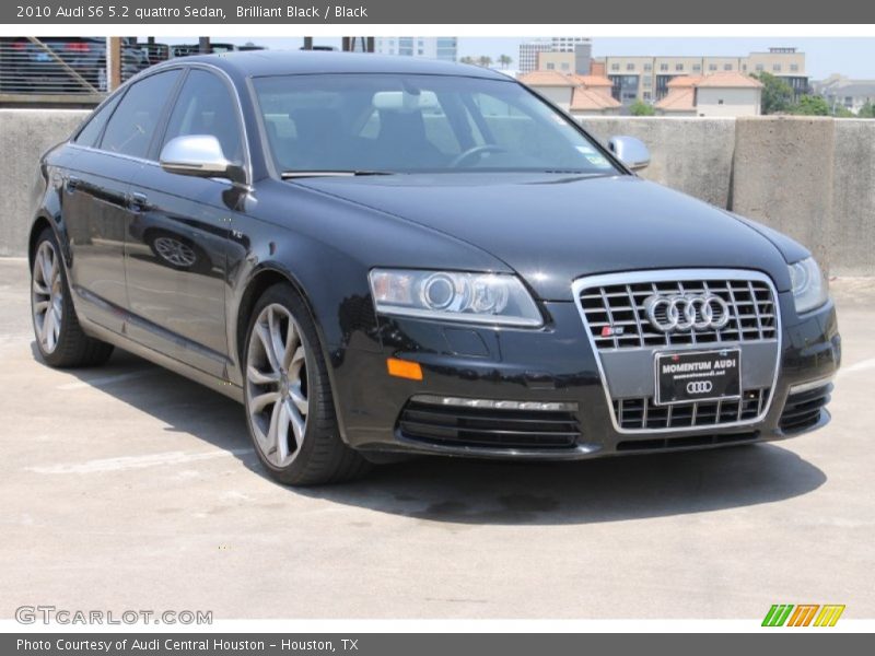 Brilliant Black / Black 2010 Audi S6 5.2 quattro Sedan