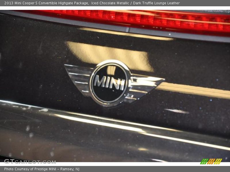 Iced Chocolate Metallic / Dark Truffle Lounge Leather 2013 Mini Cooper S Convertible Highgate Package