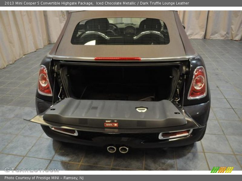 Iced Chocolate Metallic / Dark Truffle Lounge Leather 2013 Mini Cooper S Convertible Highgate Package