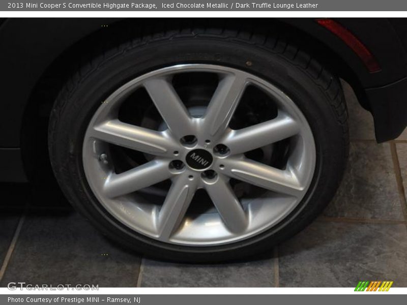 Iced Chocolate Metallic / Dark Truffle Lounge Leather 2013 Mini Cooper S Convertible Highgate Package