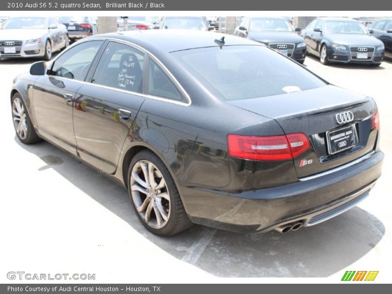 Brilliant Black / Black 2010 Audi S6 5.2 quattro Sedan