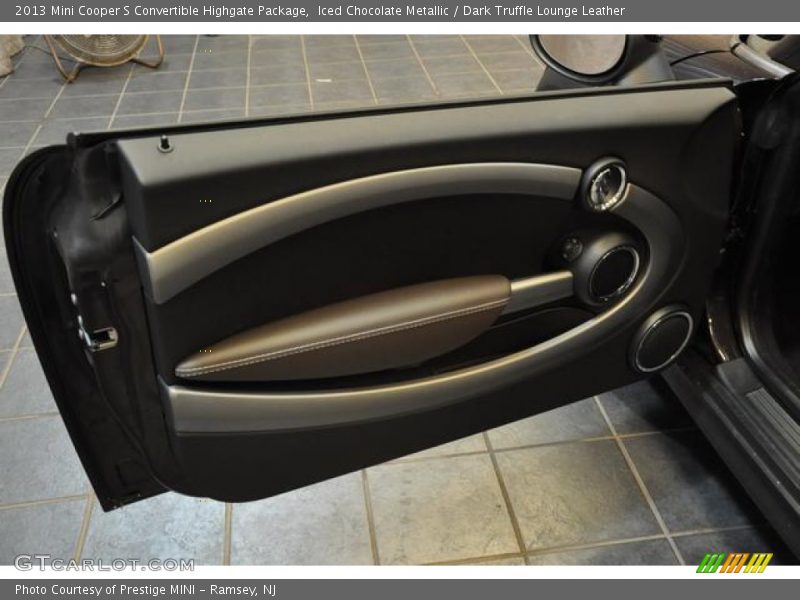 Iced Chocolate Metallic / Dark Truffle Lounge Leather 2013 Mini Cooper S Convertible Highgate Package