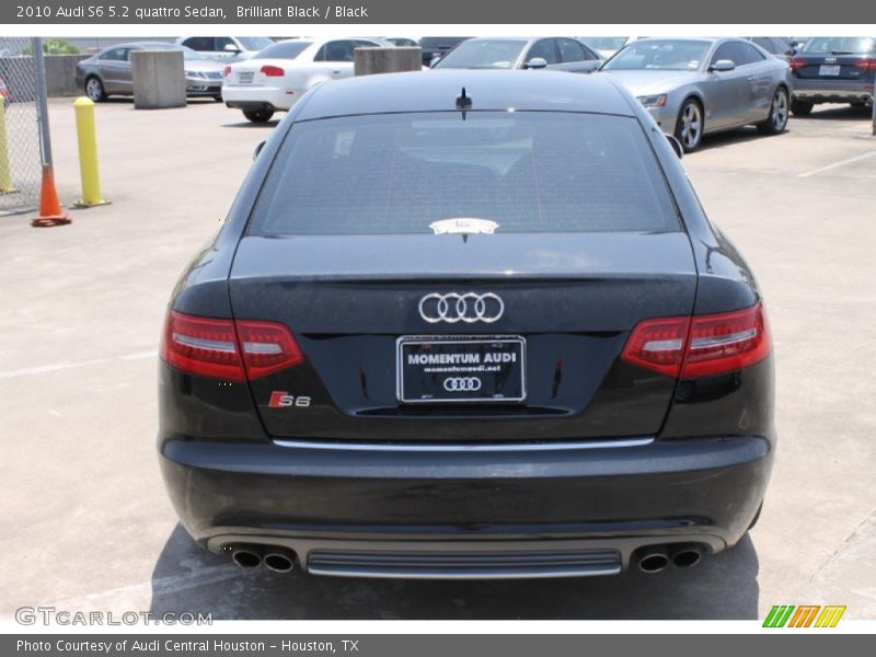 Brilliant Black / Black 2010 Audi S6 5.2 quattro Sedan