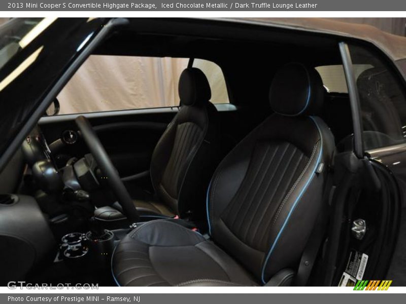 Iced Chocolate Metallic / Dark Truffle Lounge Leather 2013 Mini Cooper S Convertible Highgate Package