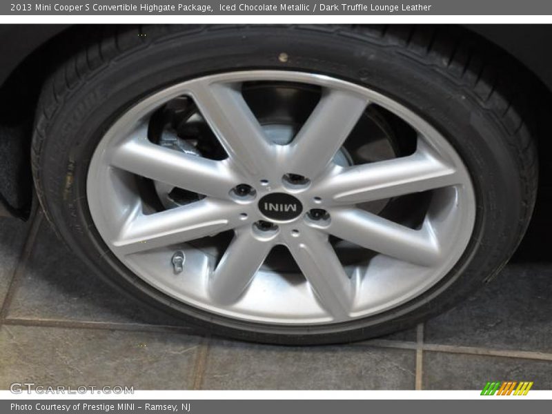 Iced Chocolate Metallic / Dark Truffle Lounge Leather 2013 Mini Cooper S Convertible Highgate Package