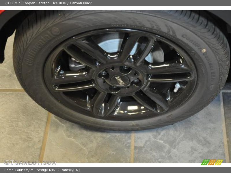 Ice Blue / Carbon Black 2013 Mini Cooper Hardtop