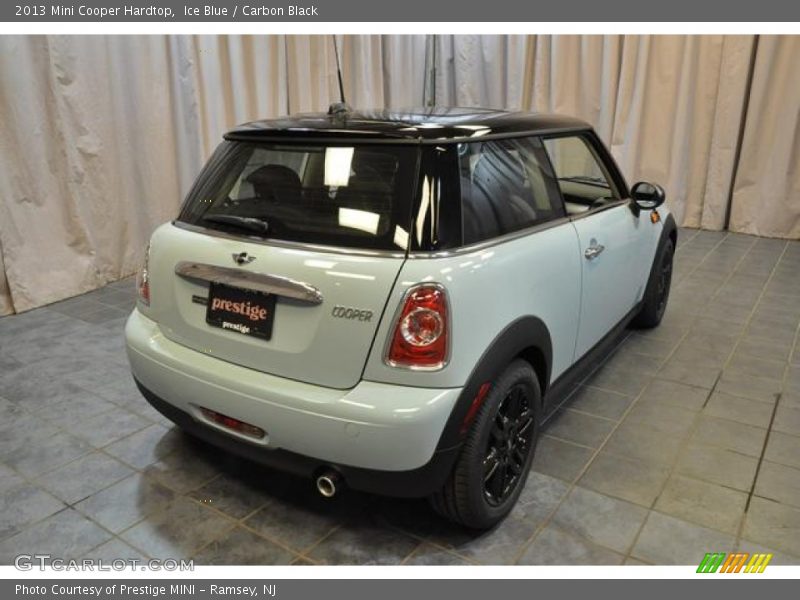Ice Blue / Carbon Black 2013 Mini Cooper Hardtop