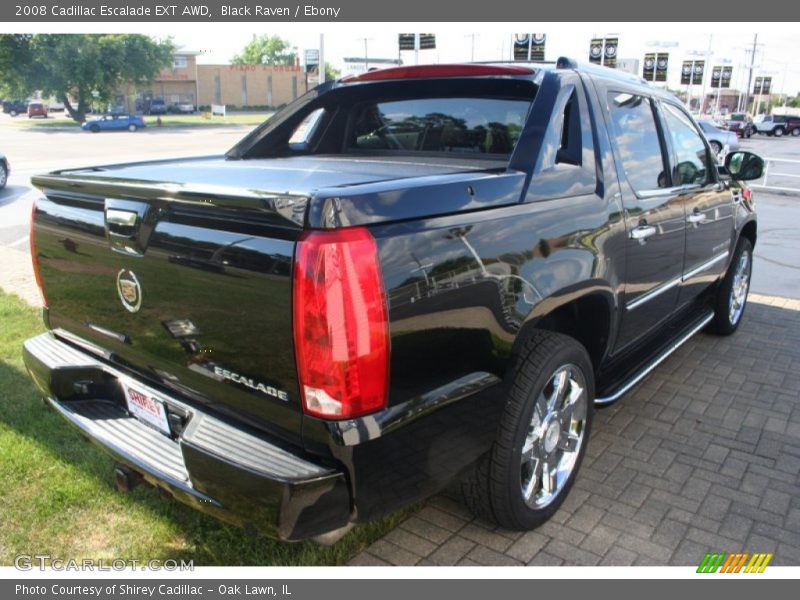 Black Raven / Ebony 2008 Cadillac Escalade EXT AWD