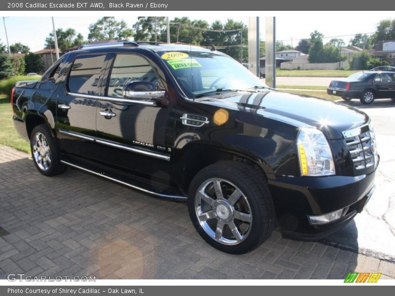 Black Raven / Ebony 2008 Cadillac Escalade EXT AWD