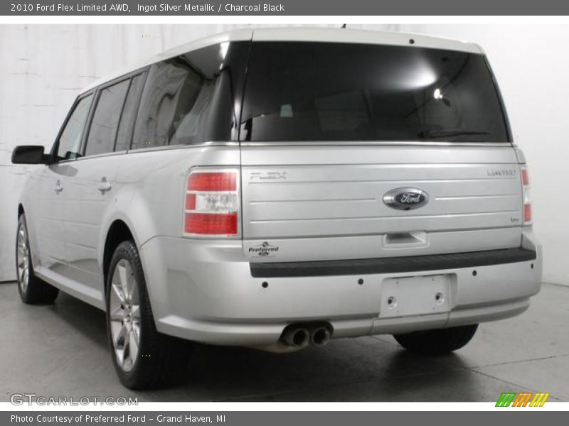 Ingot Silver Metallic / Charcoal Black 2010 Ford Flex Limited AWD