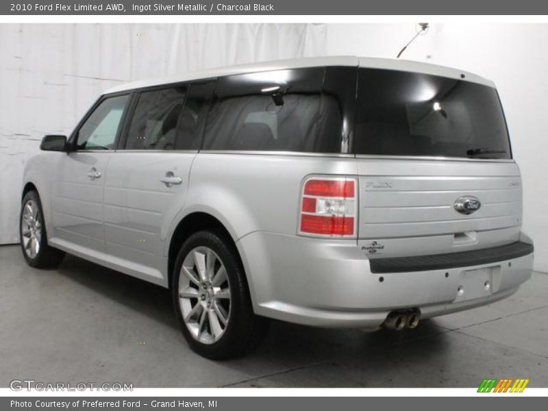 Ingot Silver Metallic / Charcoal Black 2010 Ford Flex Limited AWD