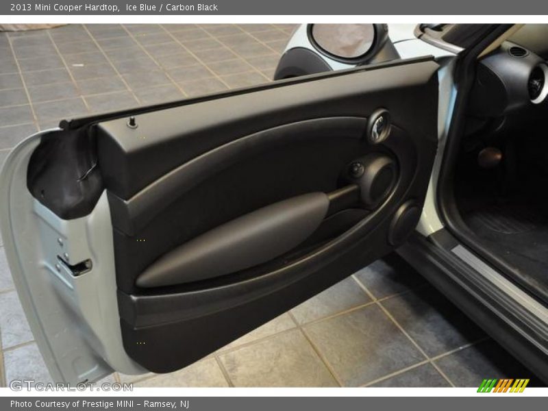 Ice Blue / Carbon Black 2013 Mini Cooper Hardtop