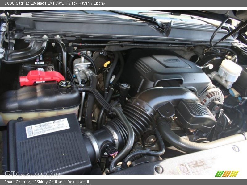 Black Raven / Ebony 2008 Cadillac Escalade EXT AWD