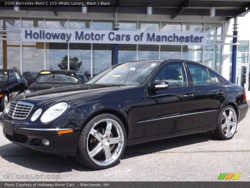 Black / Black 2006 Mercedes-Benz C 350 4Matic Luxury