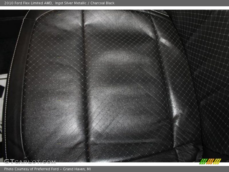 Ingot Silver Metallic / Charcoal Black 2010 Ford Flex Limited AWD