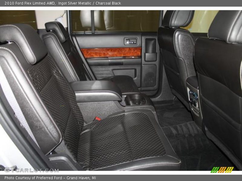 Ingot Silver Metallic / Charcoal Black 2010 Ford Flex Limited AWD