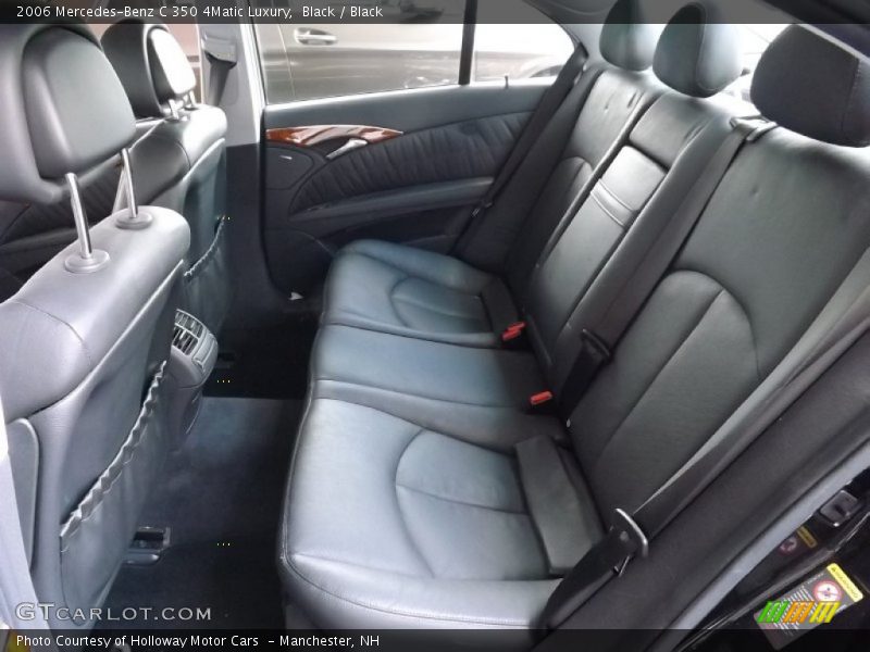 Black / Black 2006 Mercedes-Benz C 350 4Matic Luxury