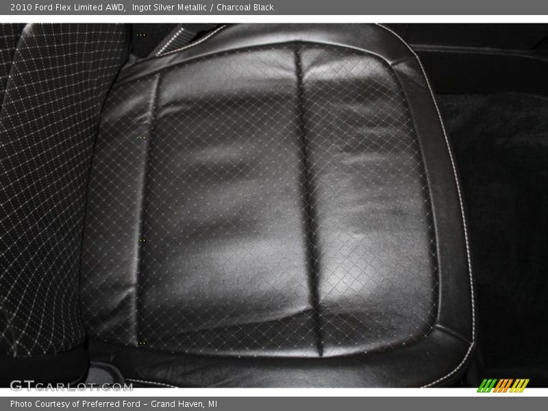 Ingot Silver Metallic / Charcoal Black 2010 Ford Flex Limited AWD