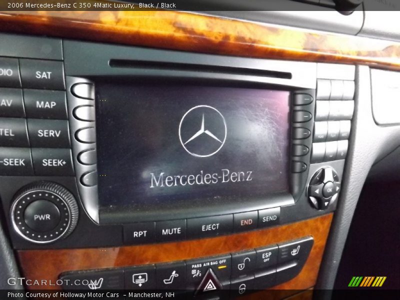 Black / Black 2006 Mercedes-Benz C 350 4Matic Luxury