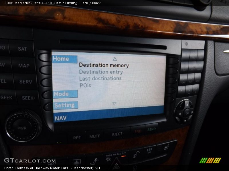 Black / Black 2006 Mercedes-Benz C 350 4Matic Luxury
