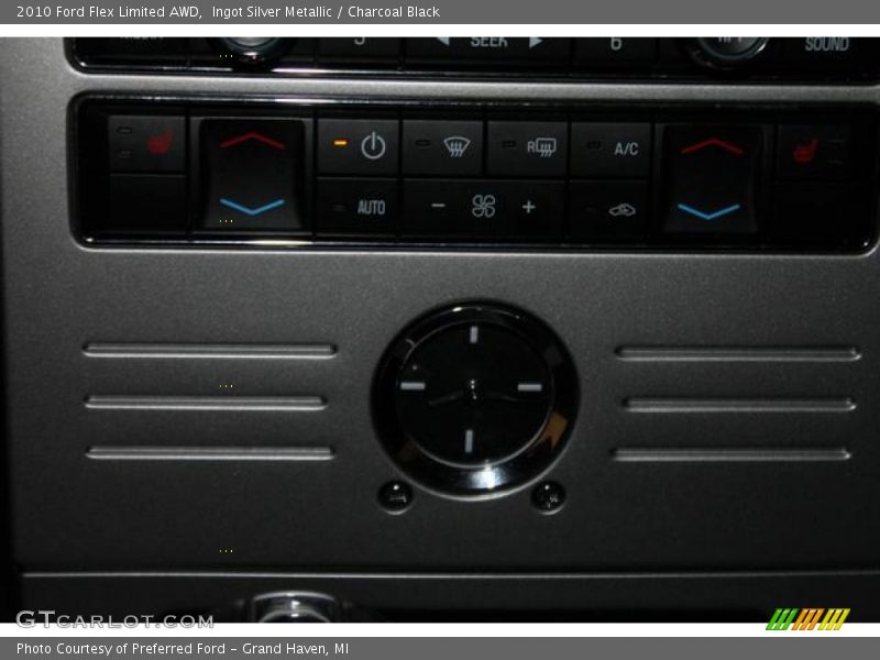 Ingot Silver Metallic / Charcoal Black 2010 Ford Flex Limited AWD