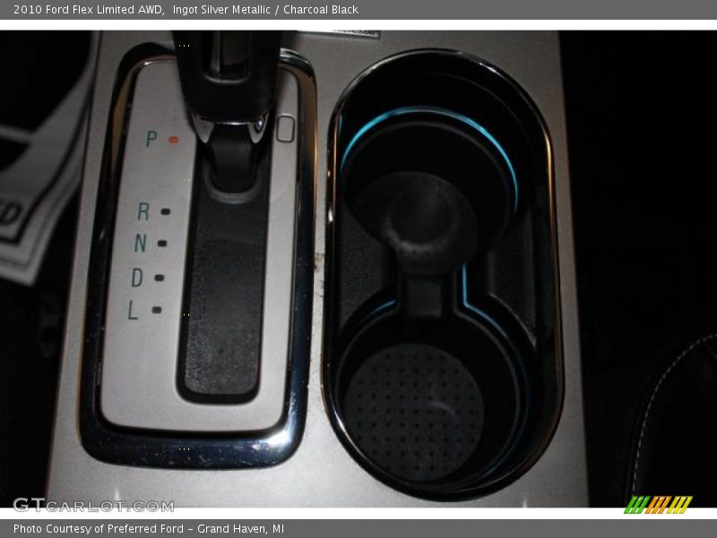 Ingot Silver Metallic / Charcoal Black 2010 Ford Flex Limited AWD