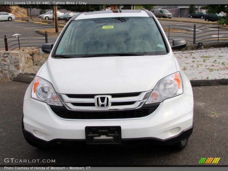 Taffeta White / Gray 2011 Honda CR-V EX 4WD