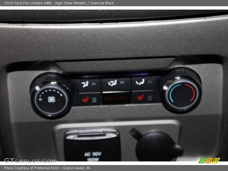 Ingot Silver Metallic / Charcoal Black 2010 Ford Flex Limited AWD