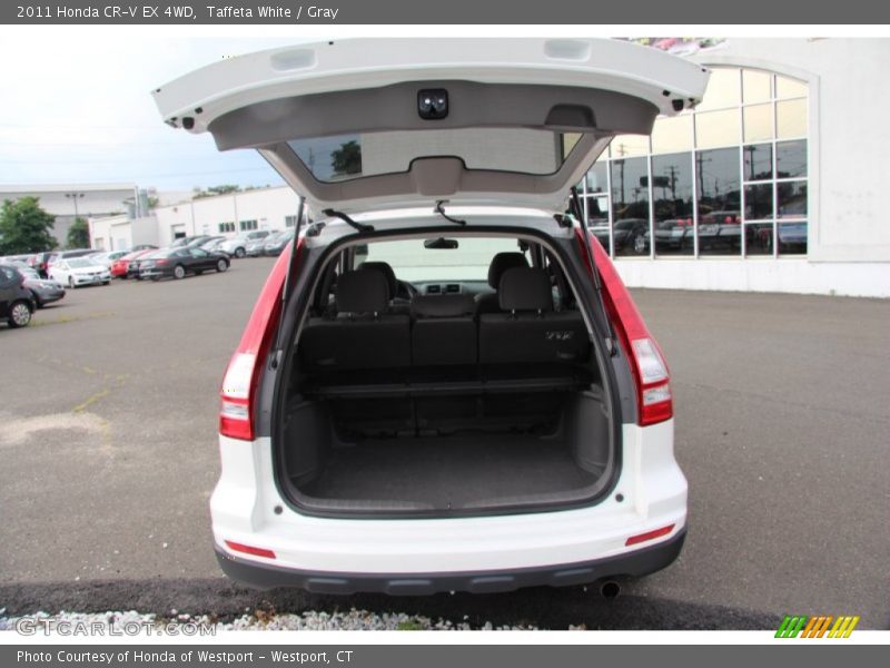 Taffeta White / Gray 2011 Honda CR-V EX 4WD