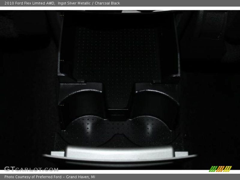 Ingot Silver Metallic / Charcoal Black 2010 Ford Flex Limited AWD