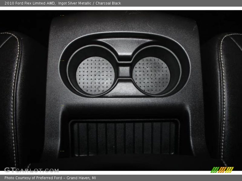 Ingot Silver Metallic / Charcoal Black 2010 Ford Flex Limited AWD
