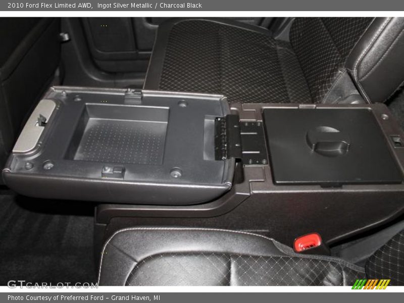 Ingot Silver Metallic / Charcoal Black 2010 Ford Flex Limited AWD