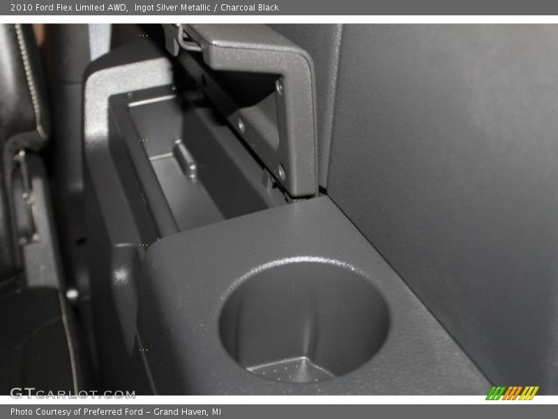 Ingot Silver Metallic / Charcoal Black 2010 Ford Flex Limited AWD
