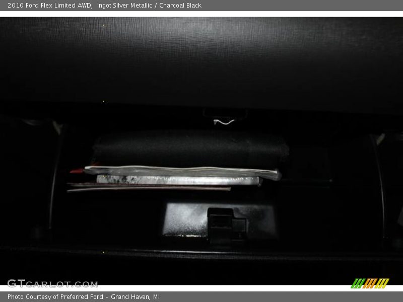 Ingot Silver Metallic / Charcoal Black 2010 Ford Flex Limited AWD