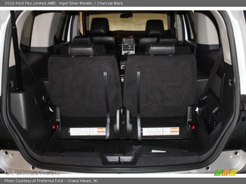 Ingot Silver Metallic / Charcoal Black 2010 Ford Flex Limited AWD
