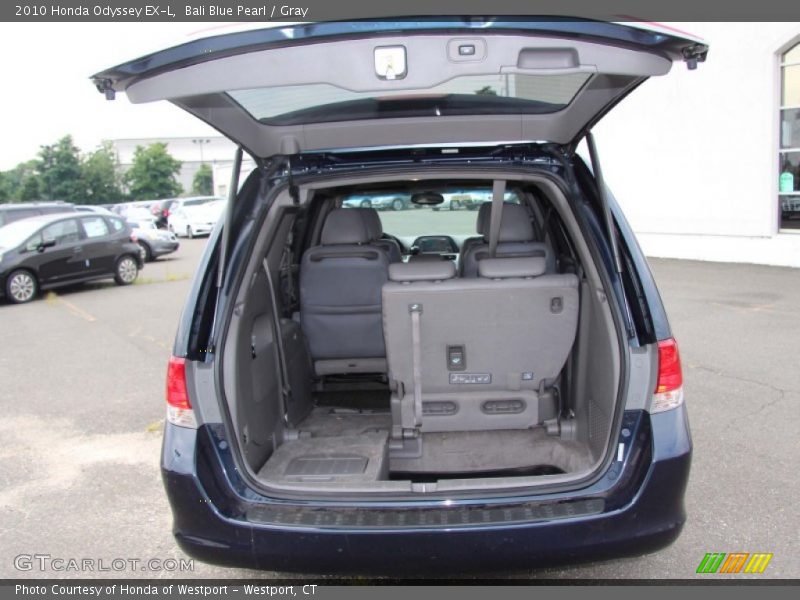 Bali Blue Pearl / Gray 2010 Honda Odyssey EX-L