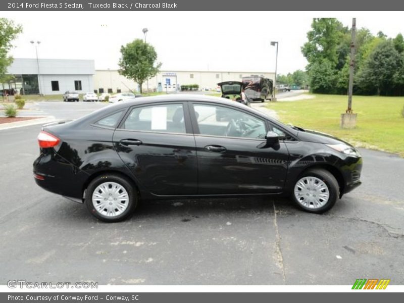 Tuxedo Black / Charcoal Black 2014 Ford Fiesta S Sedan