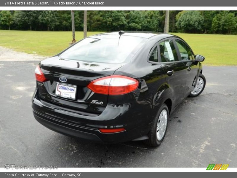 Tuxedo Black / Charcoal Black 2014 Ford Fiesta S Sedan