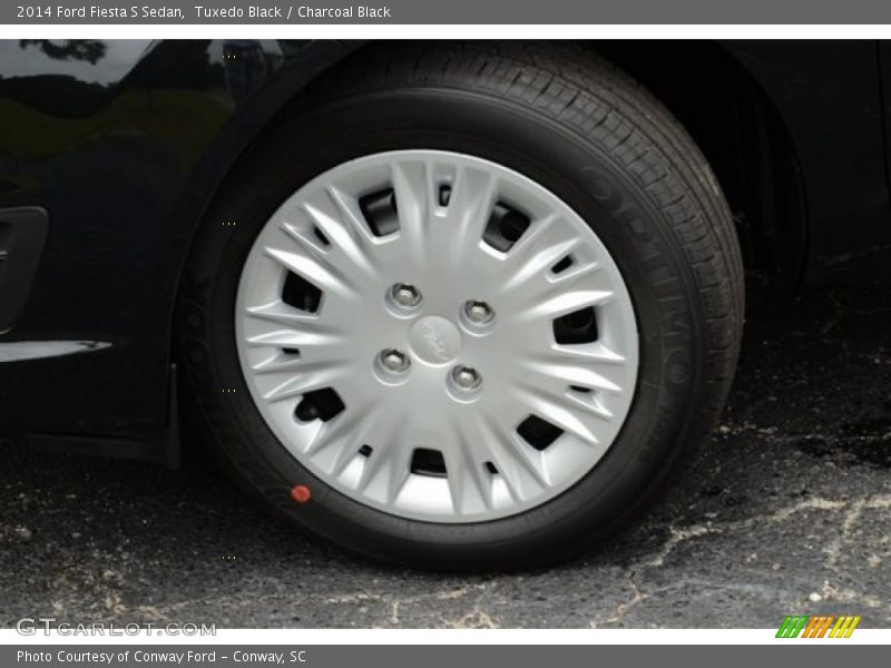  2014 Fiesta S Sedan Wheel
